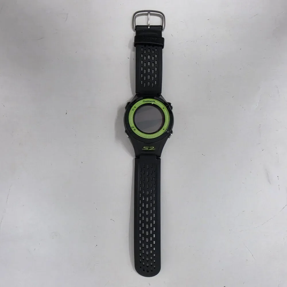 garmin black green
